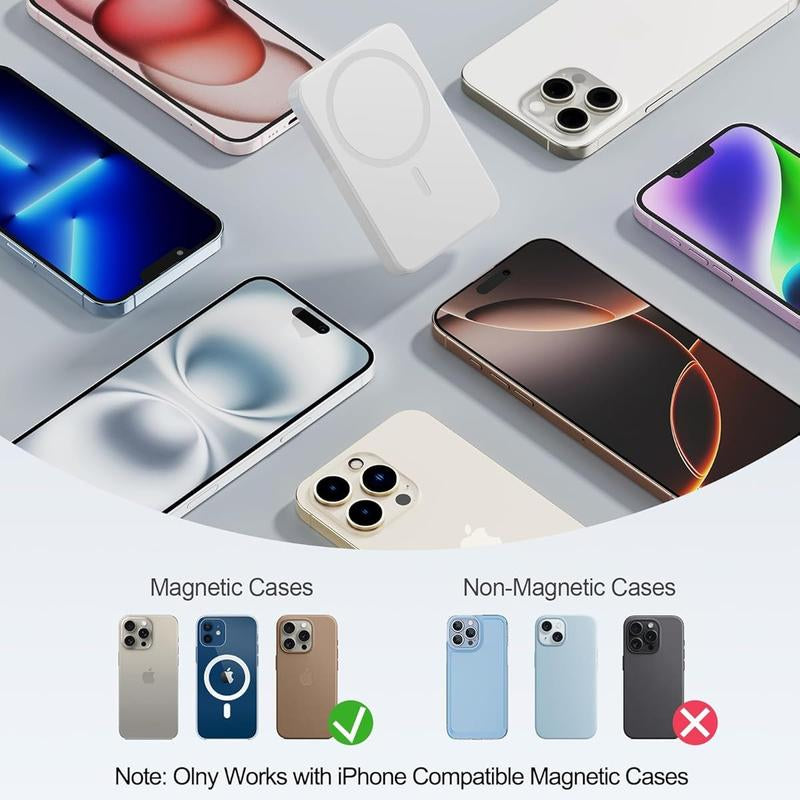 Mag-Safe Fast Charging Wireless Power Bank