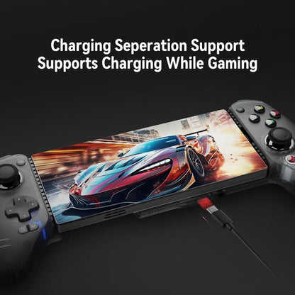 REDMAGIC Shadow Blade Gamepad 2, Mobile Gaming Controller with Black Textured Soft Rubber Grips, Hall Linear Triggers, Support PS Remote Play, Playstation, Steam Link, for Android/Iphone 15 Series (Type-C)
