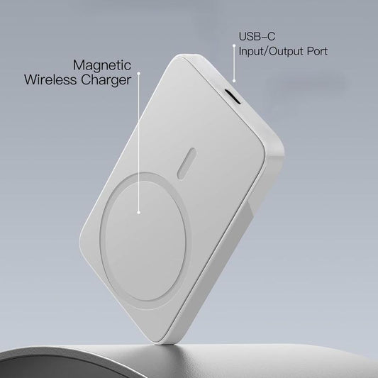 Mag-Safe Fast Charging Wireless Power Bank 