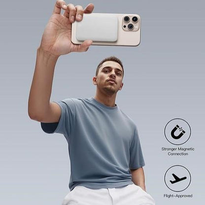 Mag-Safe Fast Charging Wireless Power Bank 